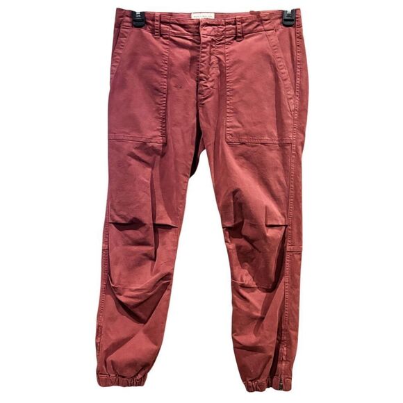 Nili Lotan Cropped French Military Pants in Henna NWT Size 4 - Picture 4 of 8